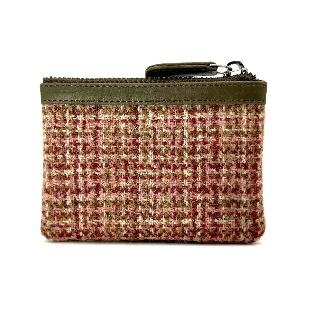 Harris Tweed Coin Purse - Maple