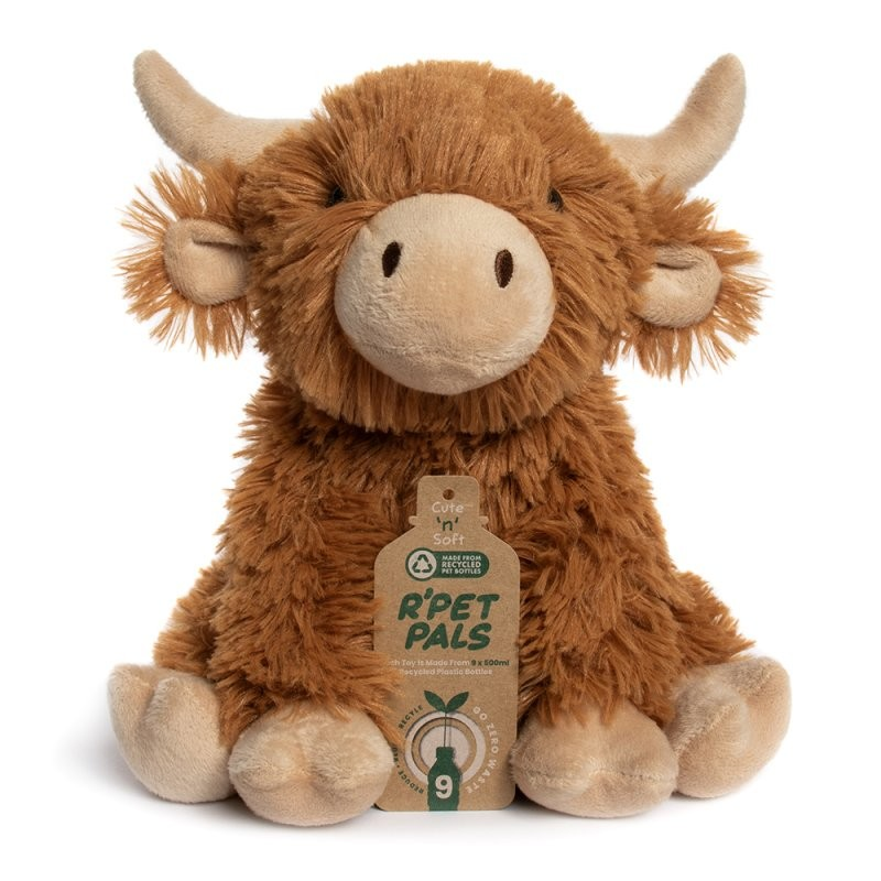 R’Pet Pals Sitting Hughie Highland Cow