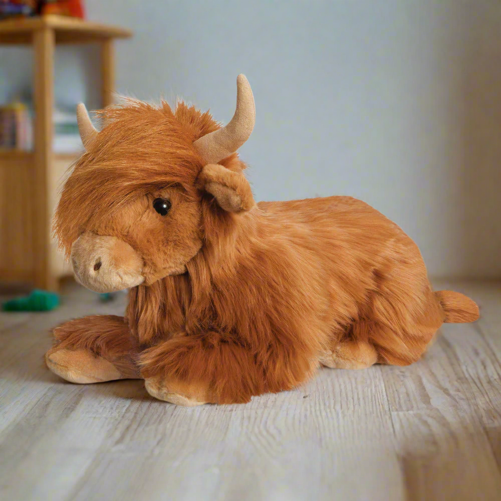 Luxe Boutique Bruce Highland Cow Soft Toy