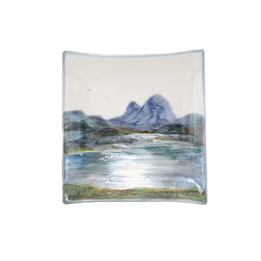 Medium Square Dish - Landscape