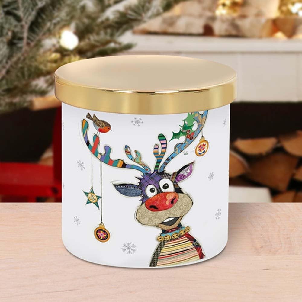 Rudolph Hand Poured Boutique Candle - Cashmere & Silk