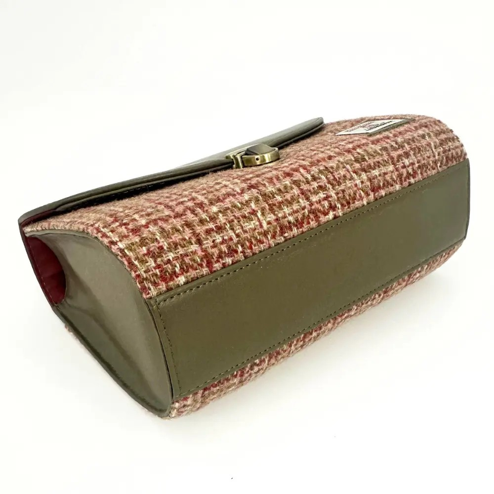 Harris Tweed Mini Day Bag - Maple