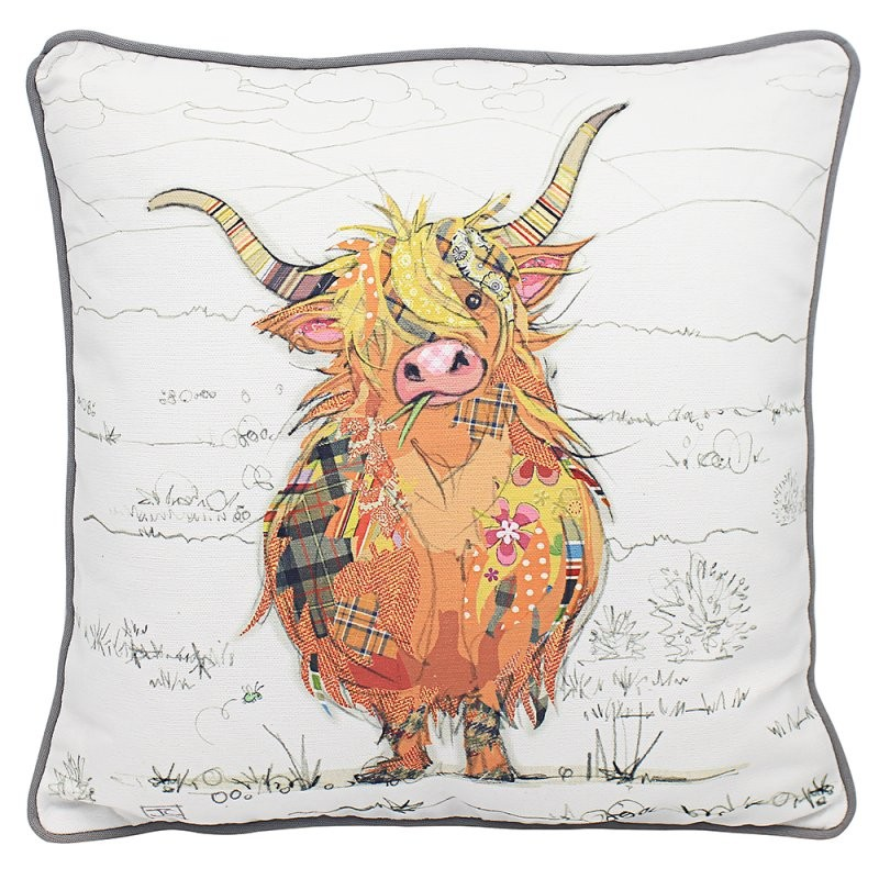 Hamish Highland Cow Cushion Cover