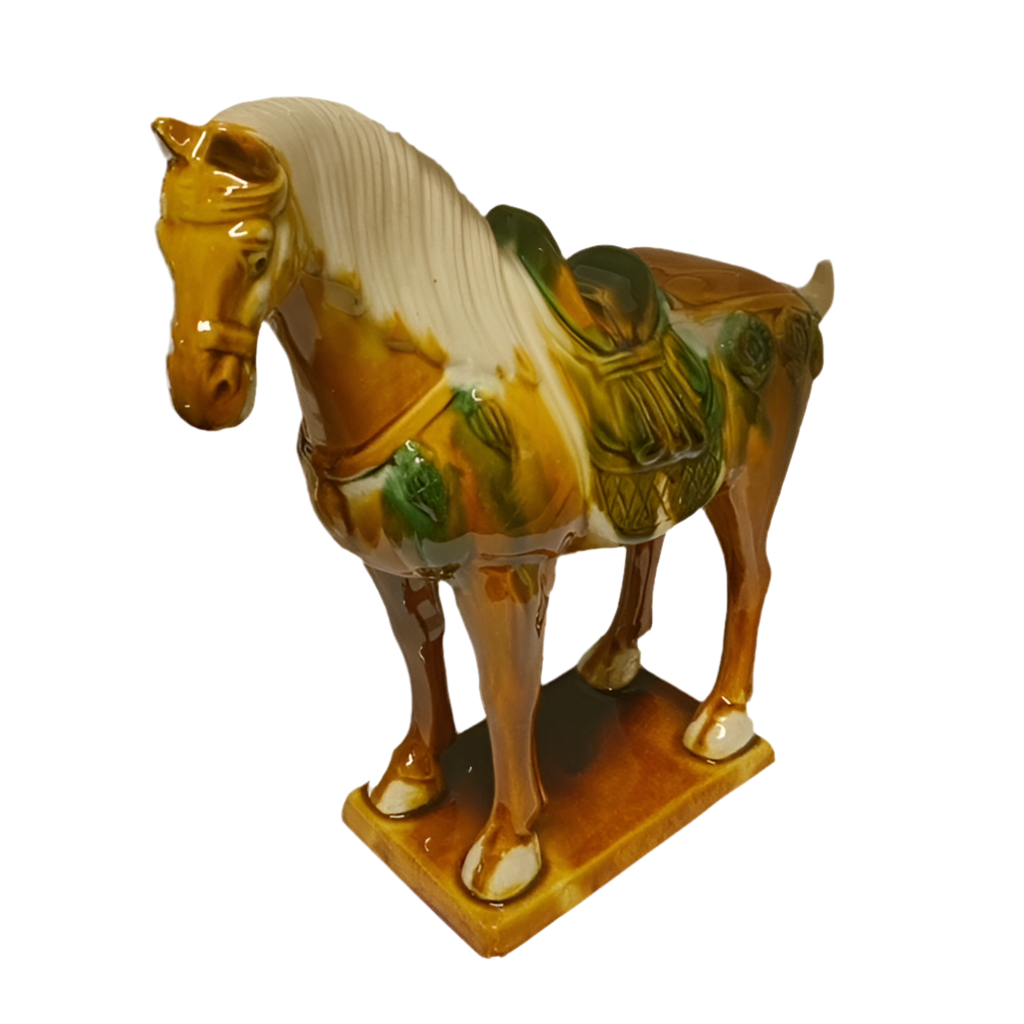 Porcelain Tang Horse Statue