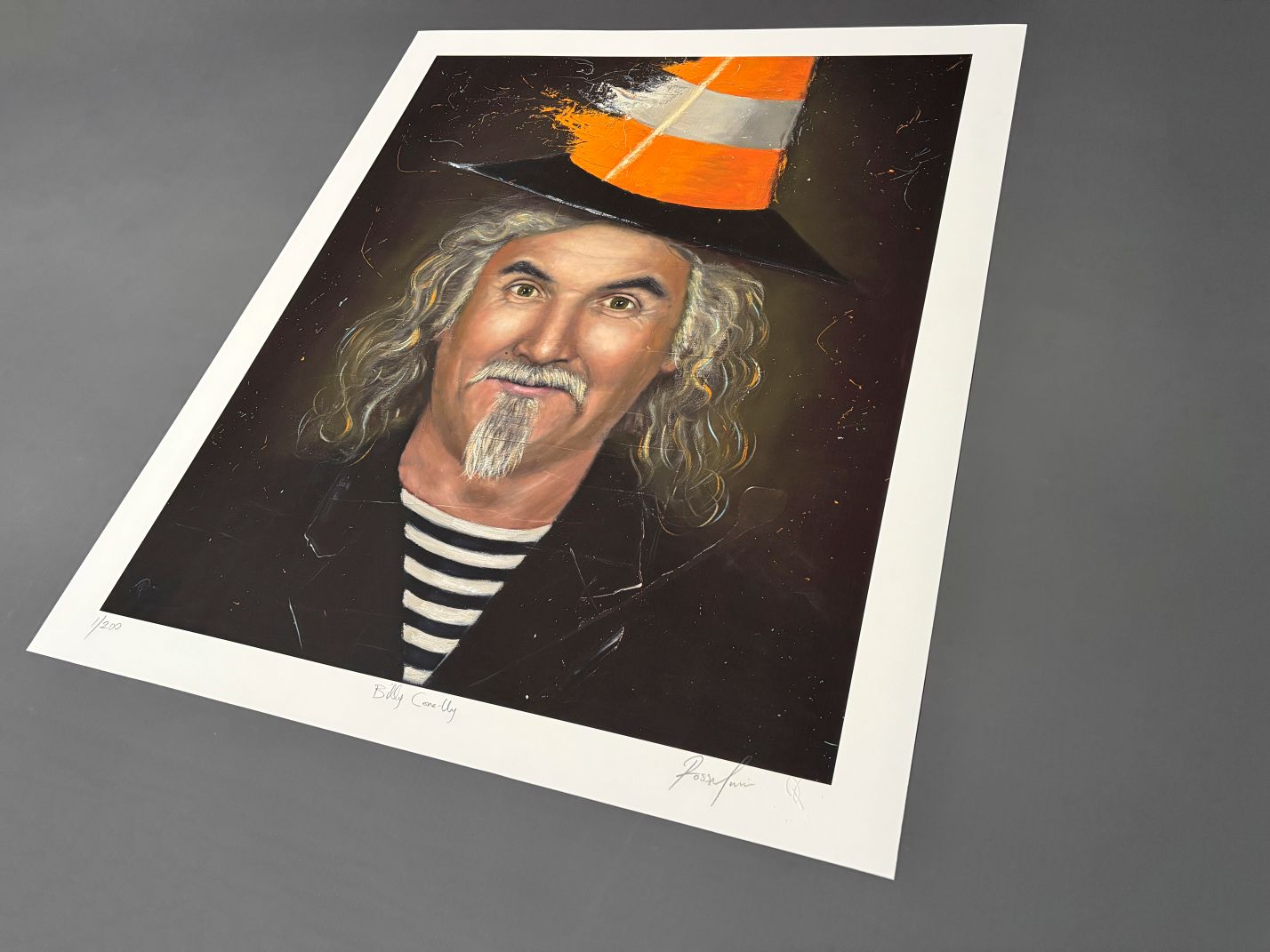 Ross Muir: Billy Cone-lly Hand Signed Limited Edition Print