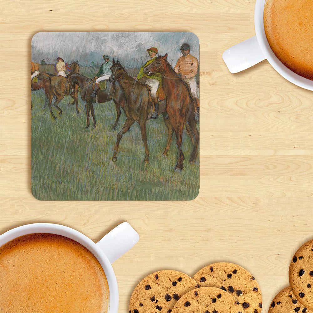 Degas: Jockeys in the Rain Coaster