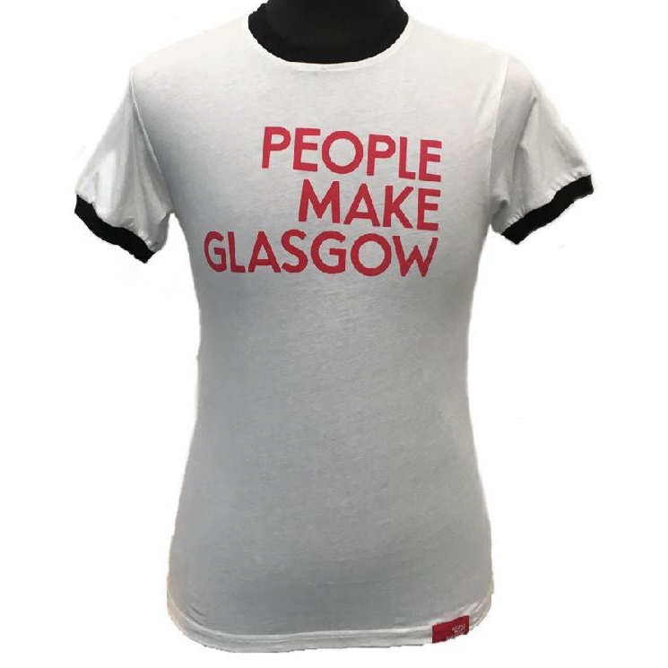 People Make Glasgow Unisex Ringer T-Shirt