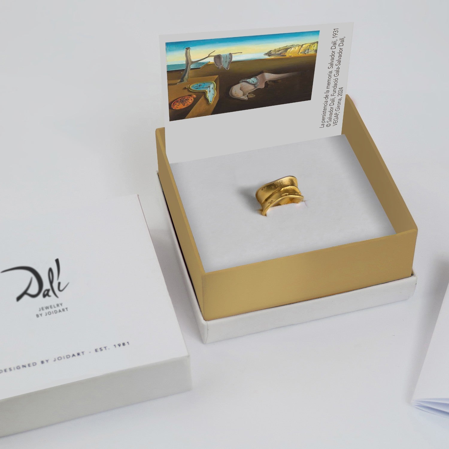 Dali Melting Clock Ring