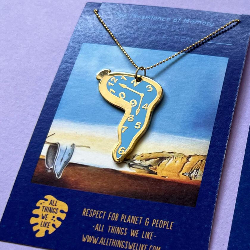 Dali Enamel Necklace