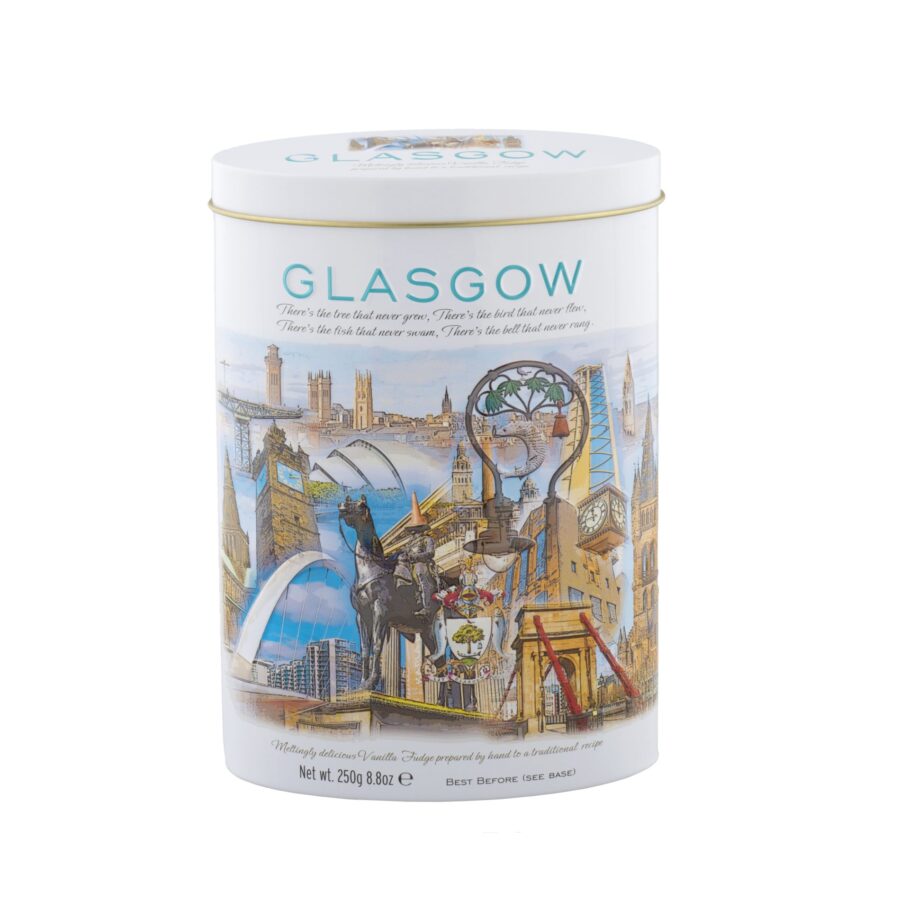 Glasgow Vanilla Fudge Tin 250g