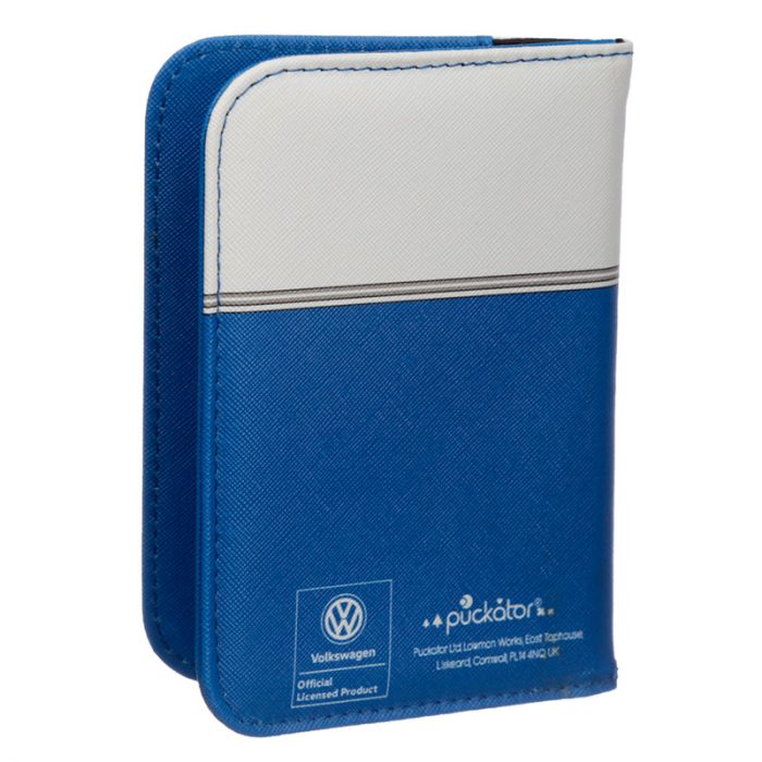 Volkswagen VW T1 Camper Passport Cover & Luggage Tag Set - Blue