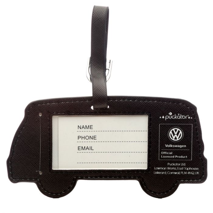 Volkswagen VW T1 Camper Passport Cover & Luggage Tag Set - Blue