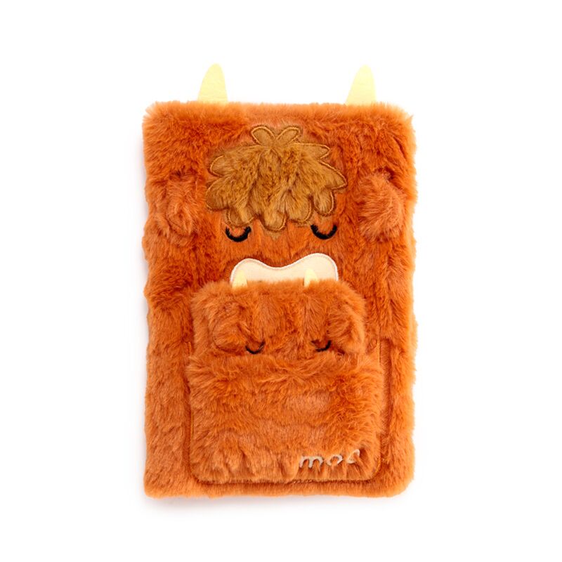 Highland Coo Plush Notebook with Pouch & Mini Notebook