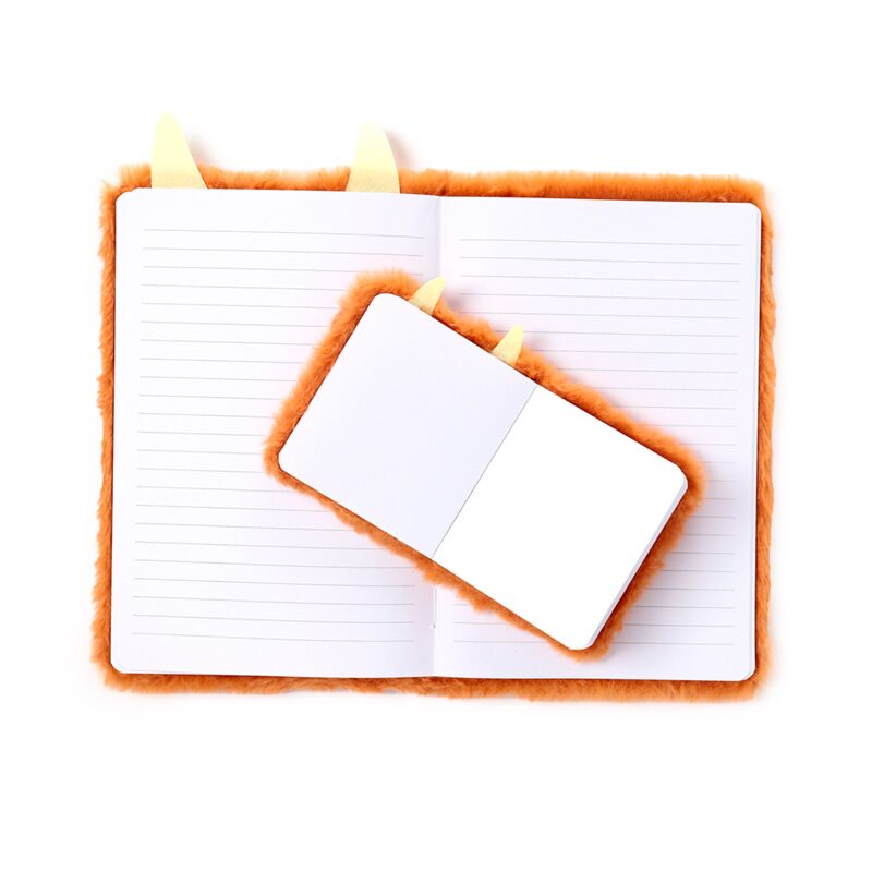 Highland Coo Plush Notebook with Pouch & Mini Notebook