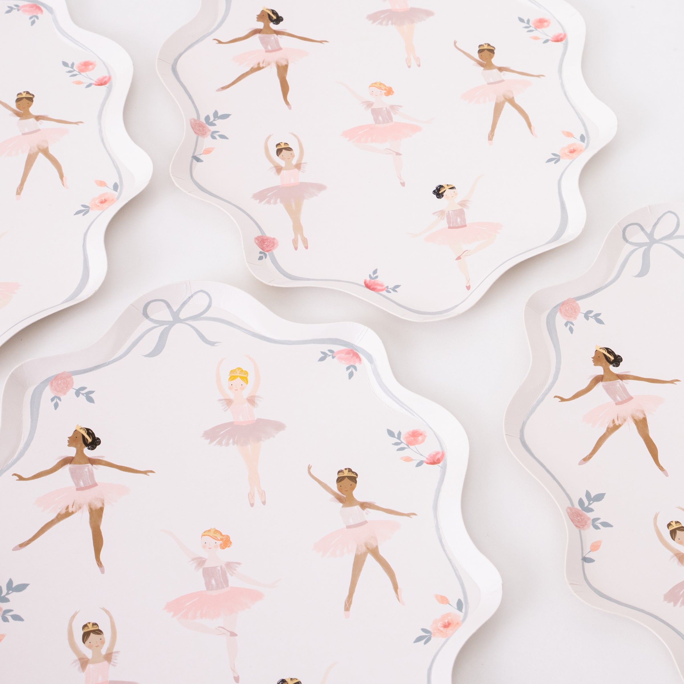 Ballerina Party Plates