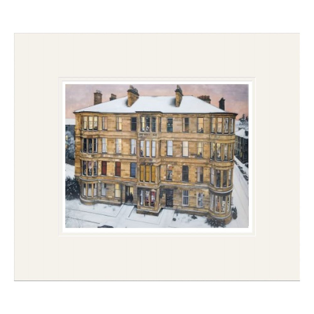 Avril Paton: Windows in the West Large Mounted Print
