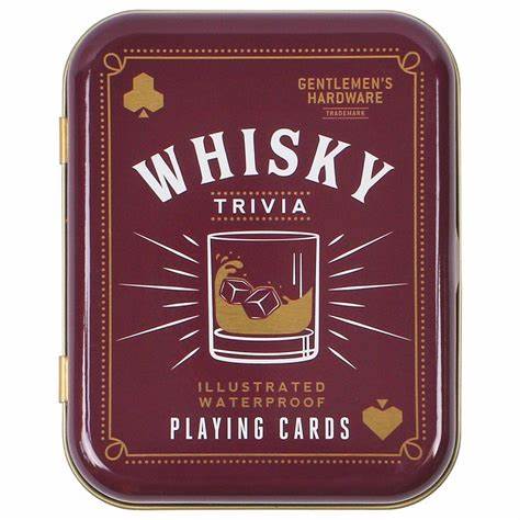 Whisky Trivia Playing Cards