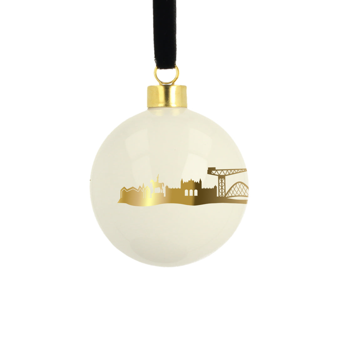 Glasgow Skyline Bauble