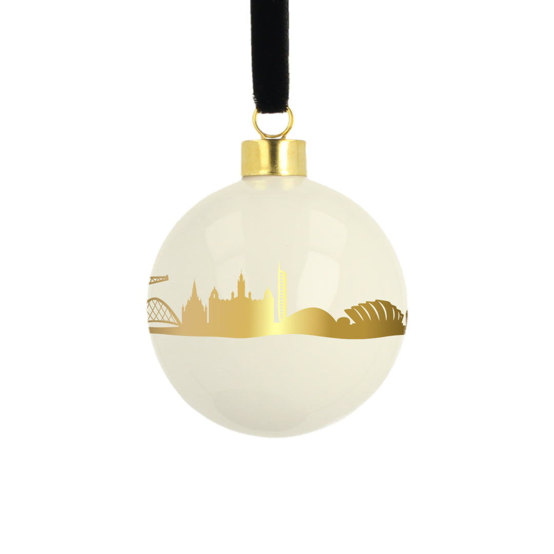 Glasgow Skyline Bauble