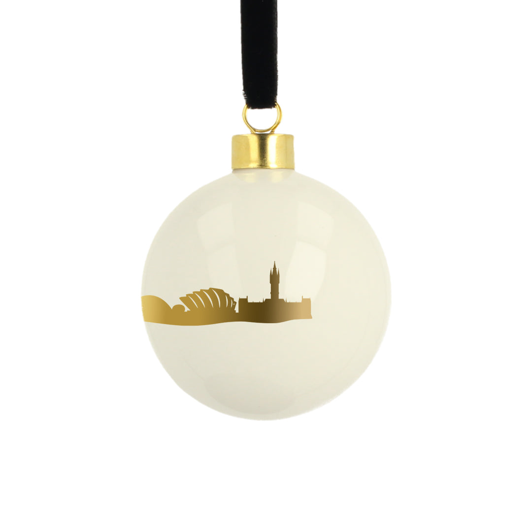Glasgow Skyline Bauble