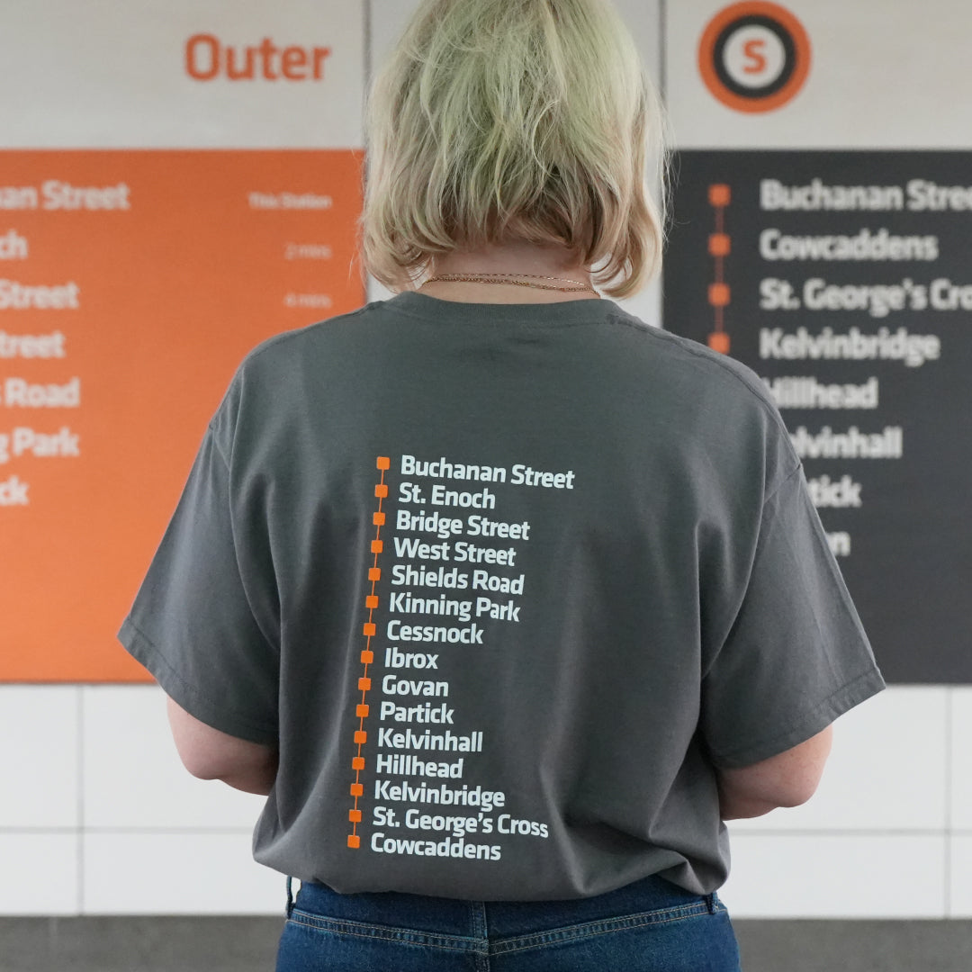 Glasgow Subway Stations List T-Shirt