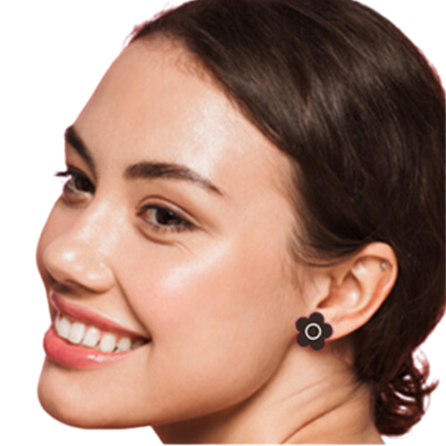 Mary Quant Daisy Stud Earrings