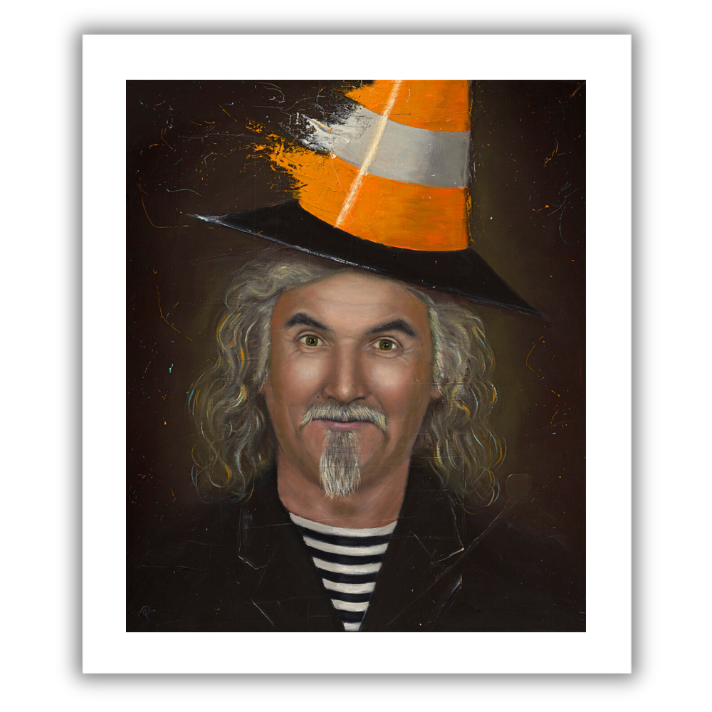 Ross Muir: Billy Cone-lly Hand Signed Limited Edition Print