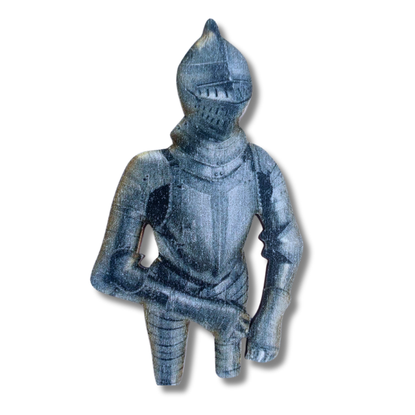 Suit of Armour Wooden Magnet