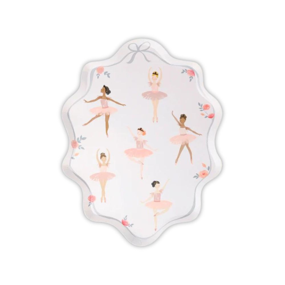 Ballerina Party Plates