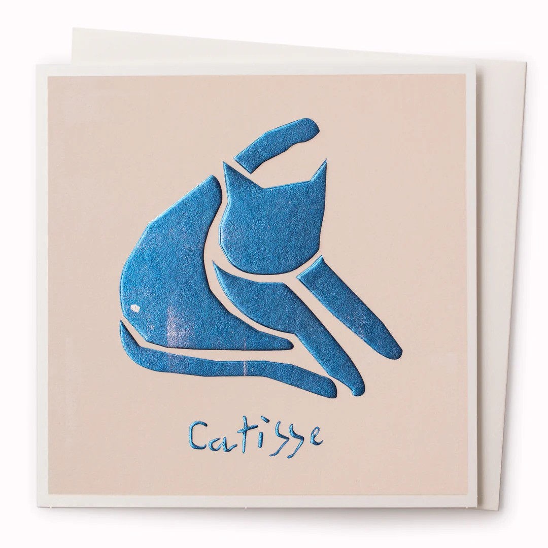 Catisse Greeting Card