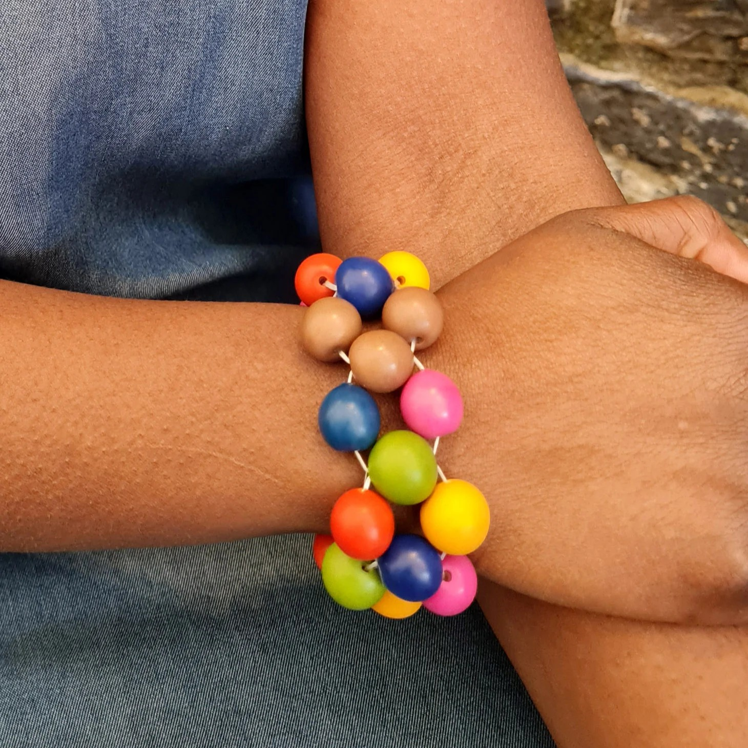 Tagua Chicle Bracelet