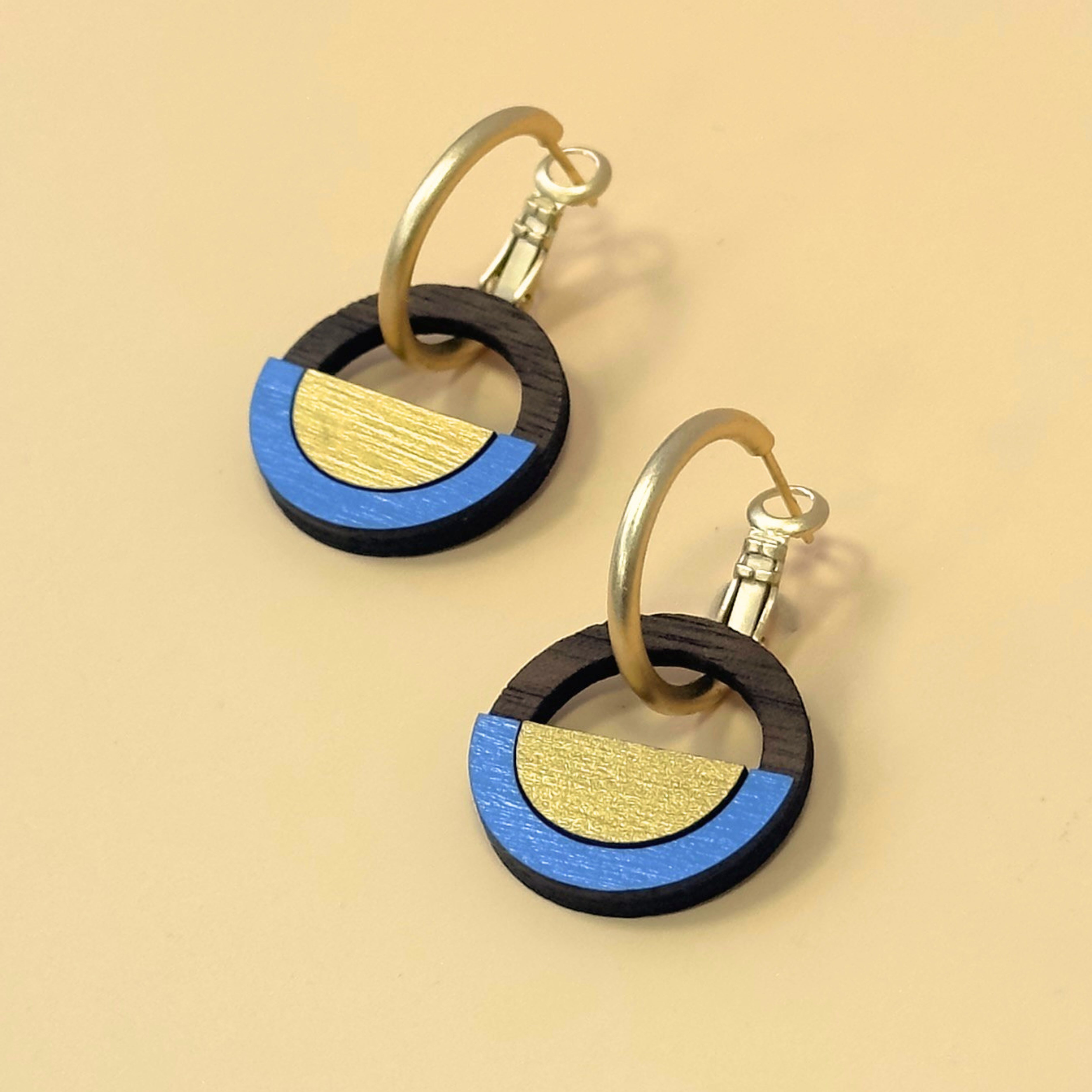 Christ of St John of the Cross Hoop Earrings