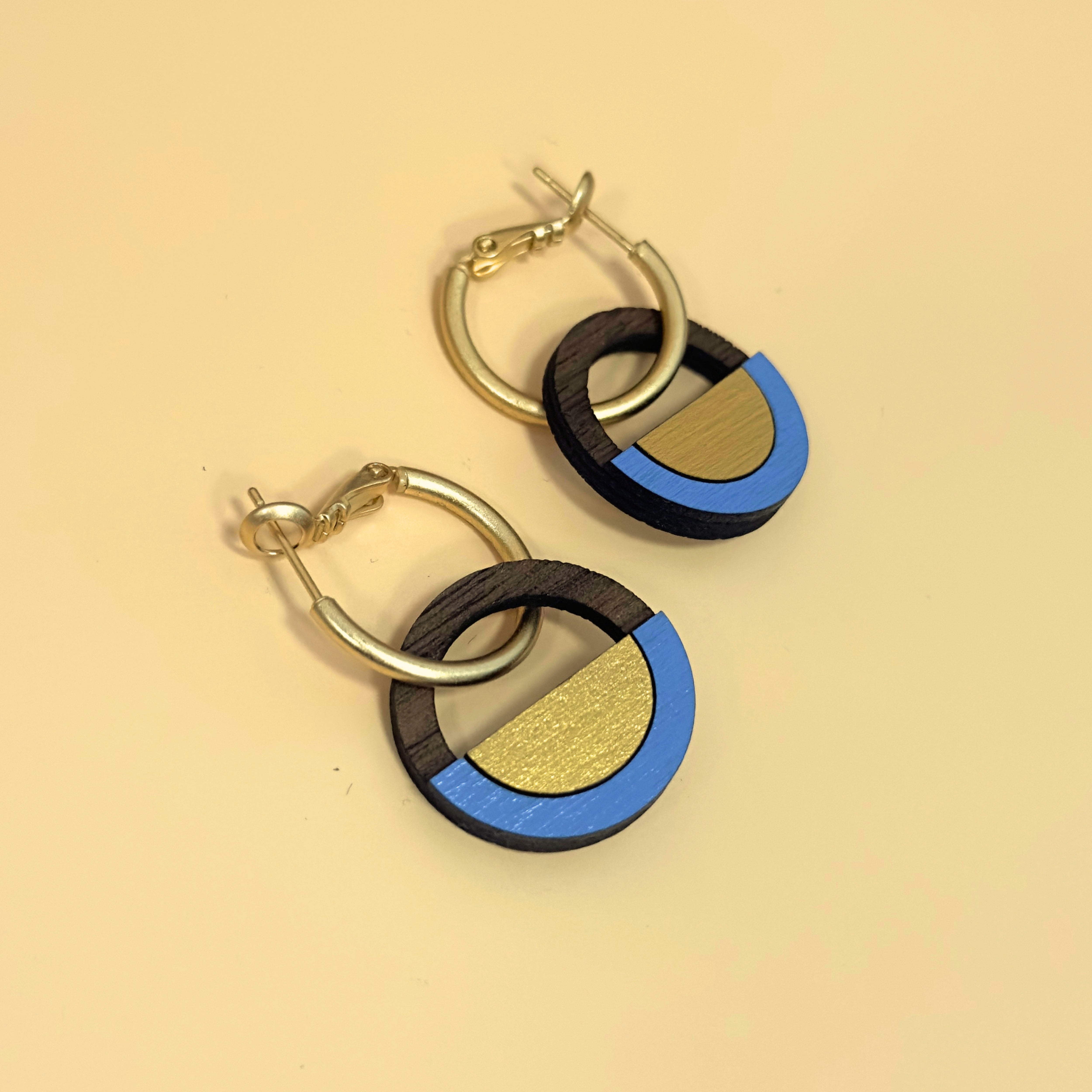 Christ of St John of the Cross Hoop Earrings