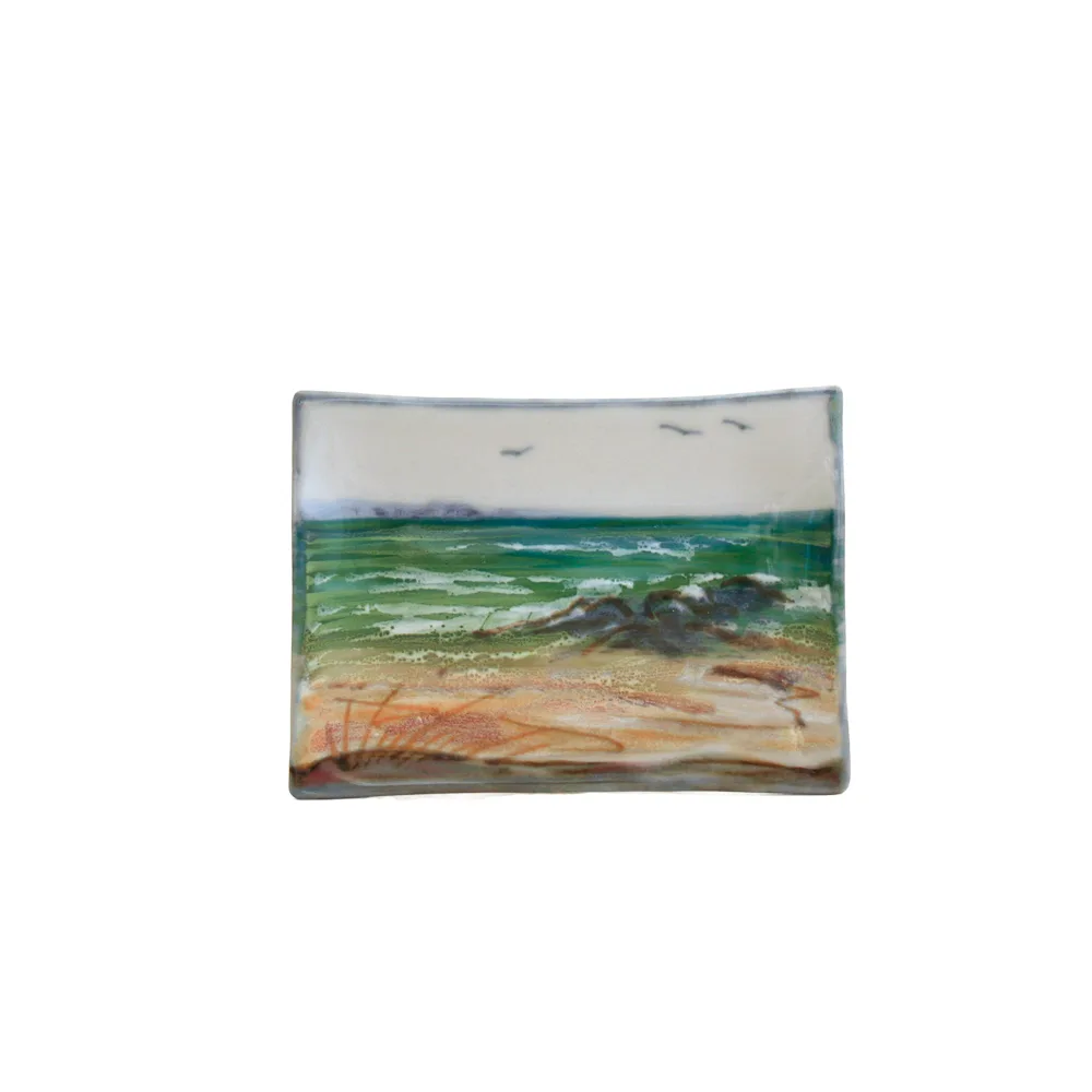 X-Small Rectangle Dish – Seascape