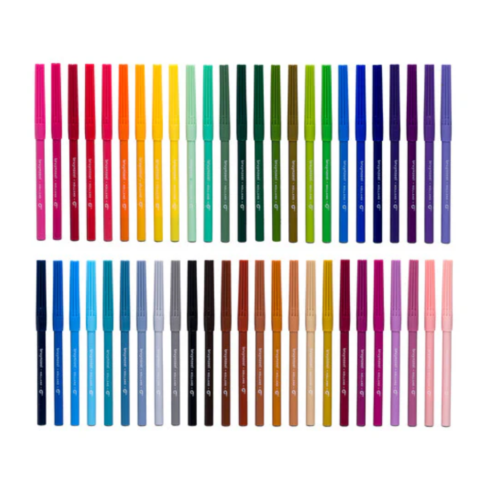 Bruynzeel Felt Tip Set - 50 Colours