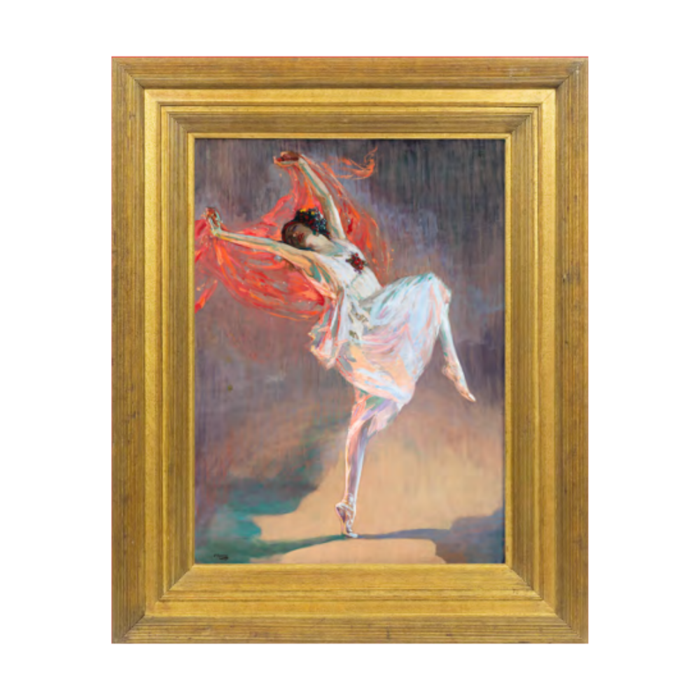 Anna Pavlova Wooden Magnet