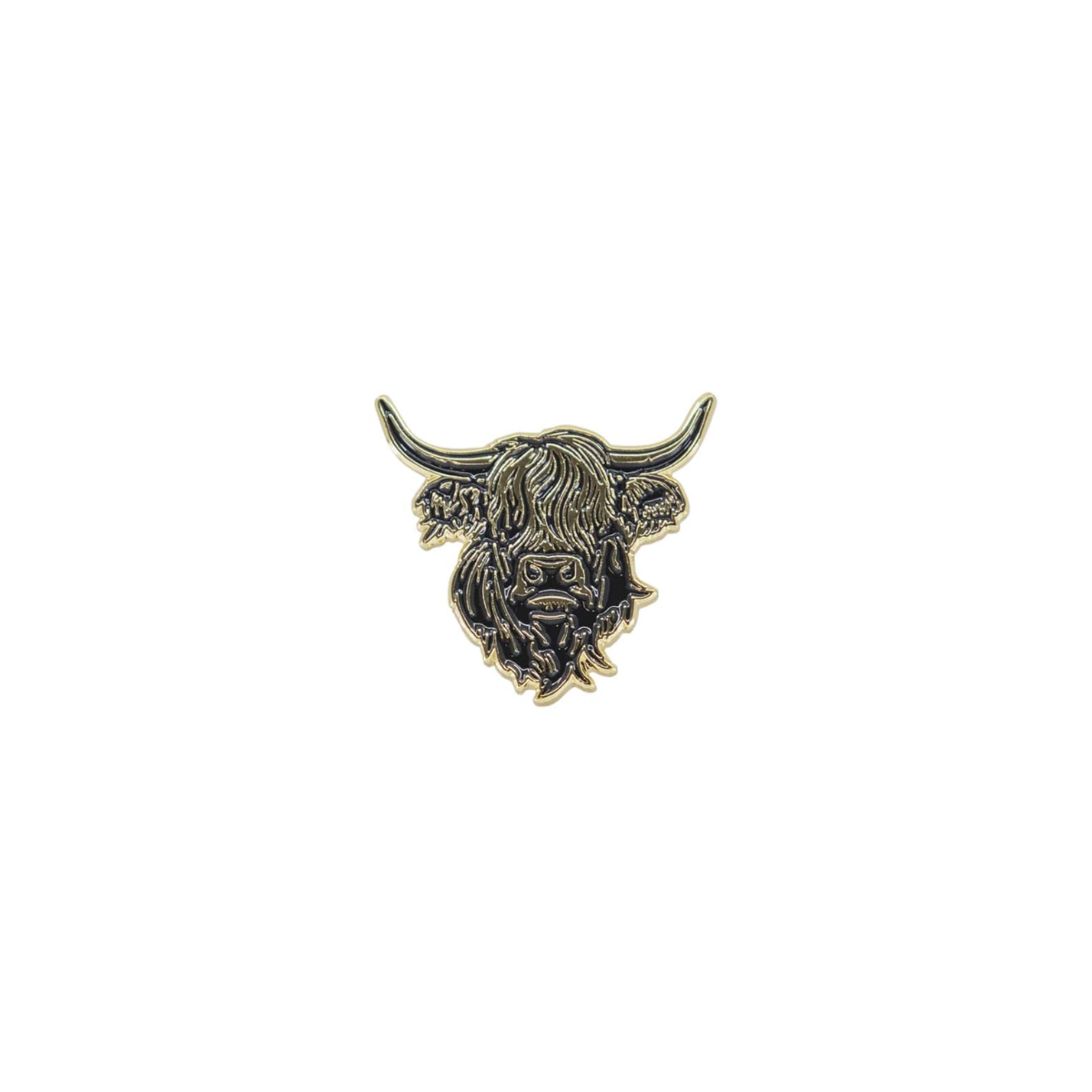 Heilan Coo Enamel Pin Badge