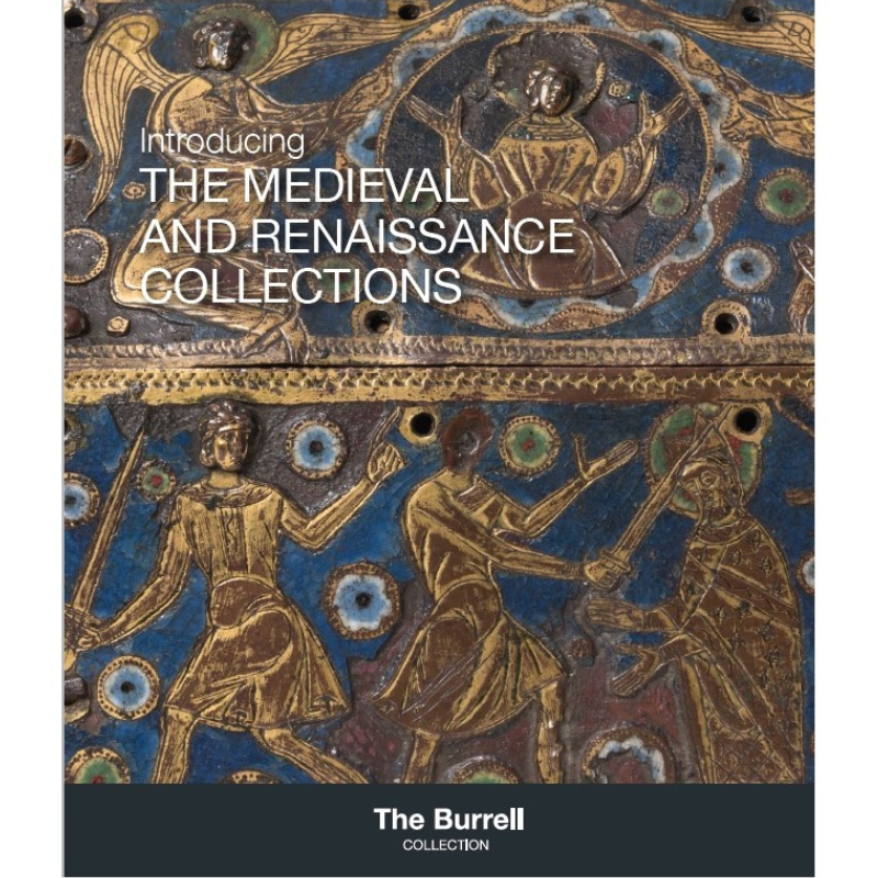 Cover of the book 'Introducing The Medieval & Renaissance Collections' featuring an illustration of figures from a historical artwork.