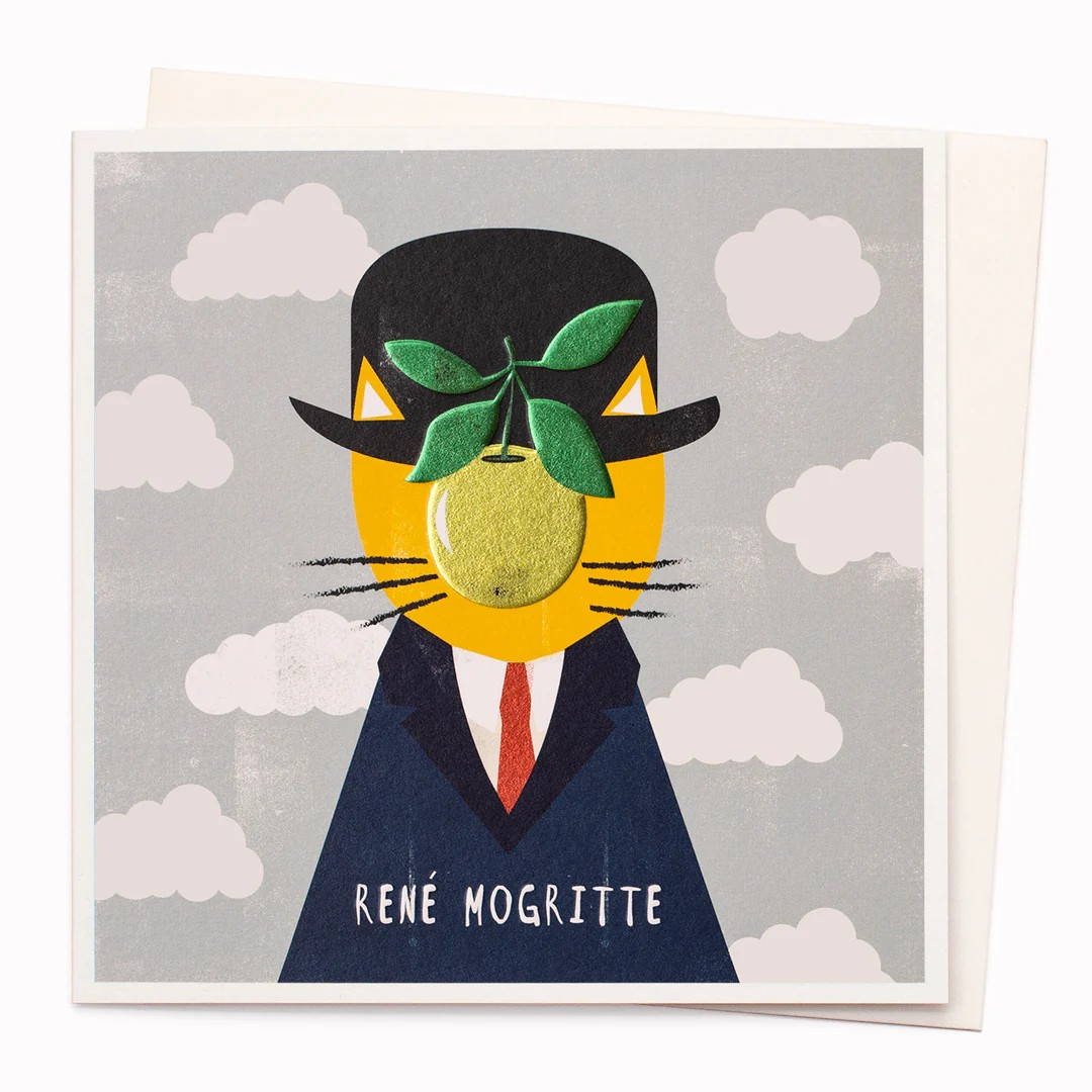 Réne Mogritte Greeting Card