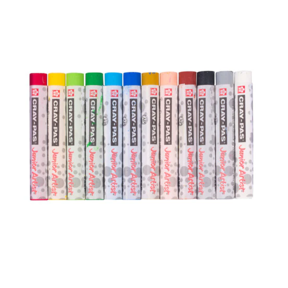 Sakura Cray-Pas Junior Artist Oil Pastel Set - 12 colour