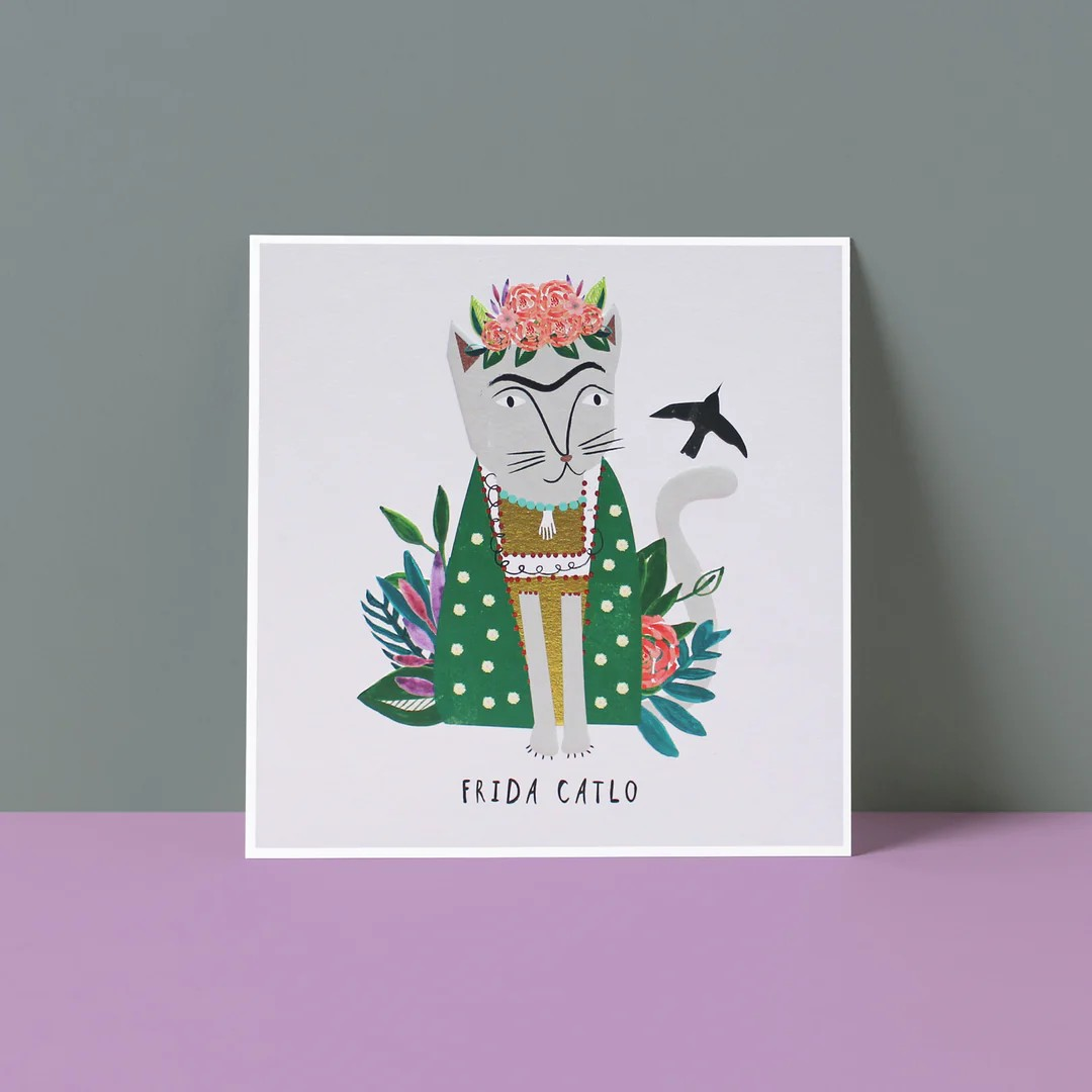 Frida Katlo Greeting Card