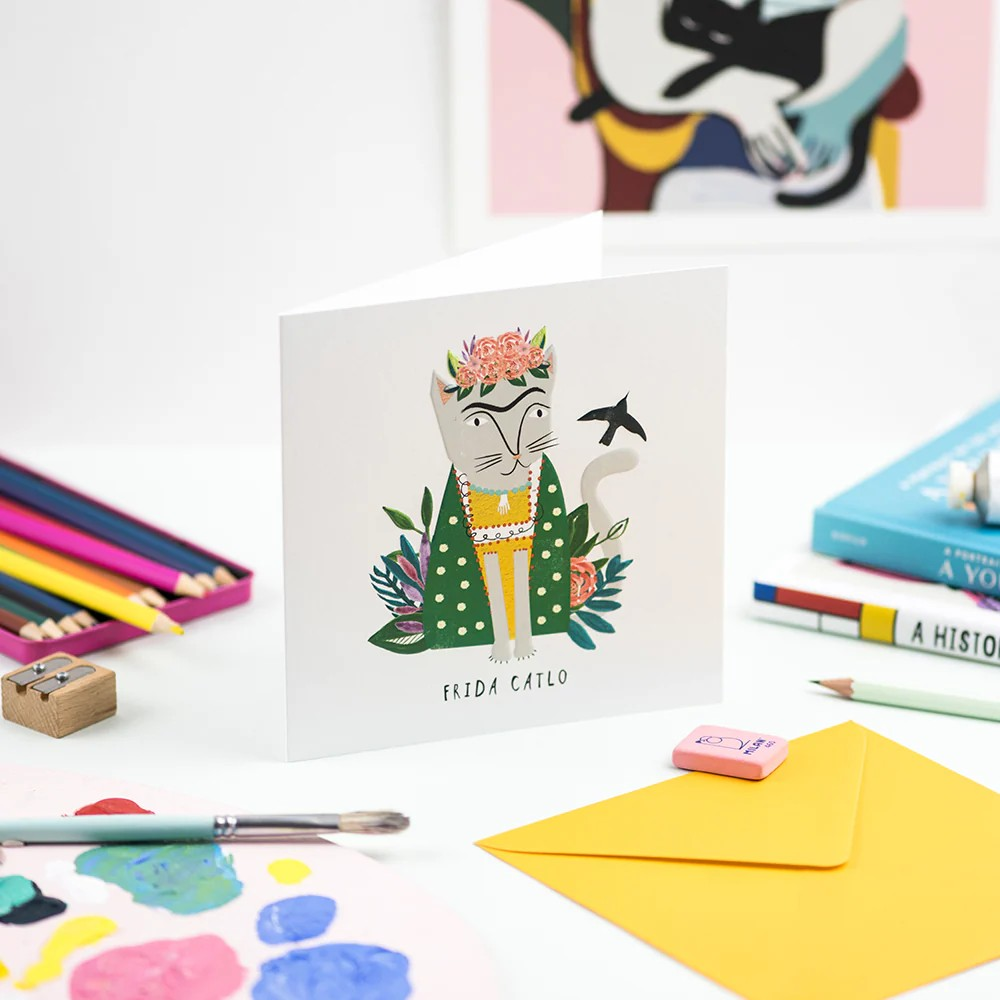 Frida Katlo Greeting Card