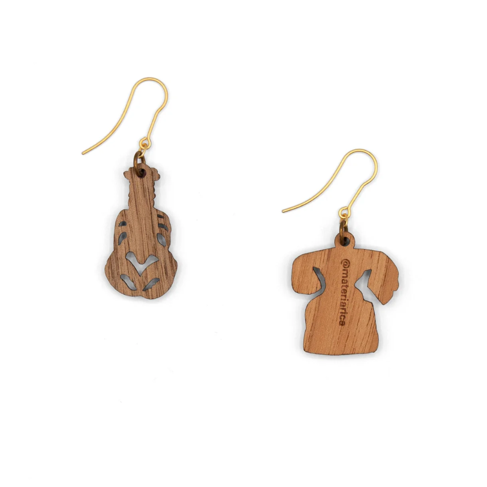 Lobster & Telephone Drop Earrings
