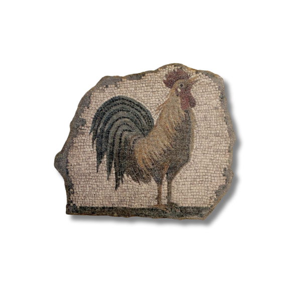 Mosaic Fragment Wooden Magnet