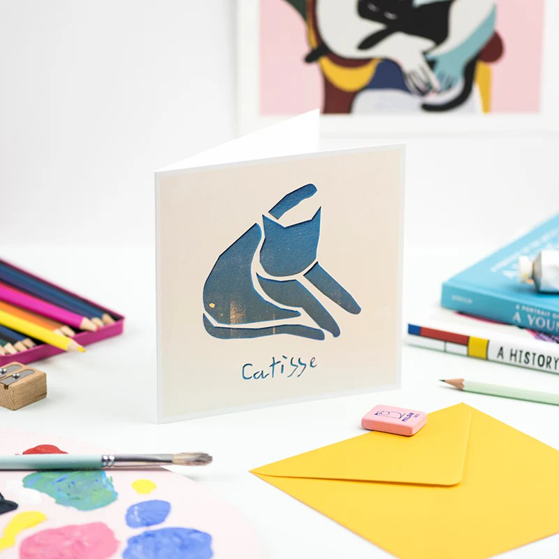 Catisse Greeting Card