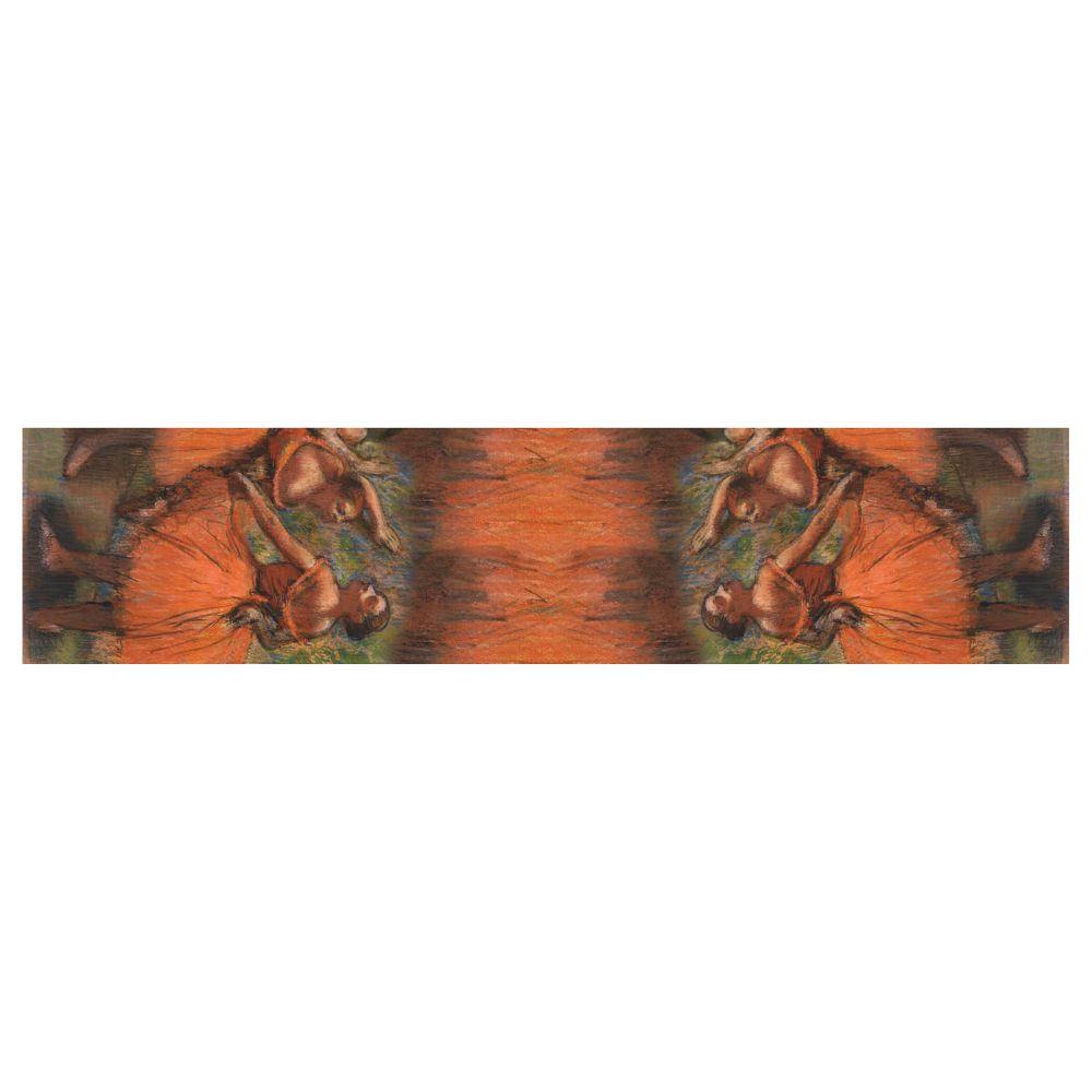 Degas: Red Ballet Skirts Viscose Scarf