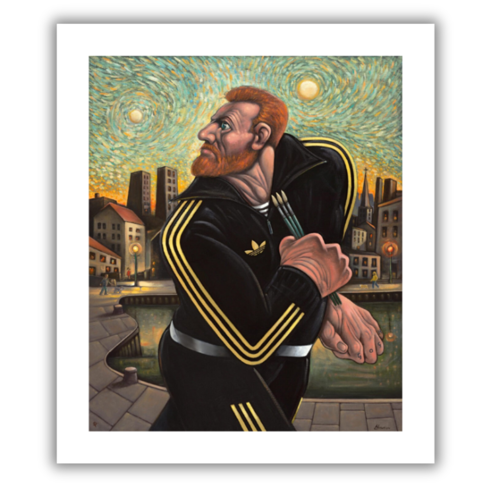 Ross Muir x Peter Howson: Two Sons Hand Signed Limited Edition Print