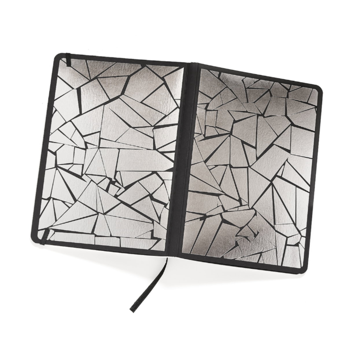 Niki de Saint Phalle A5 Mirrors Notebook - Silver