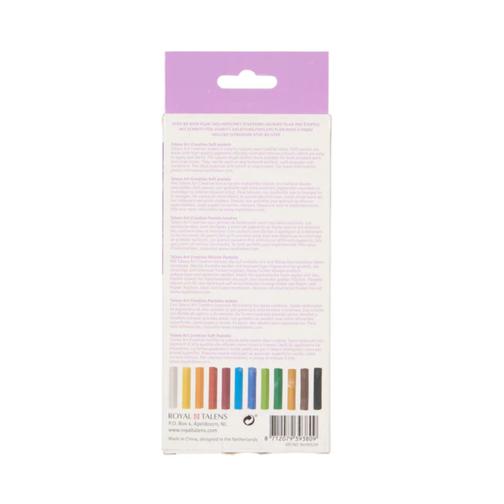 Talens Art Creation Soft Pastel Set - 12 Colours