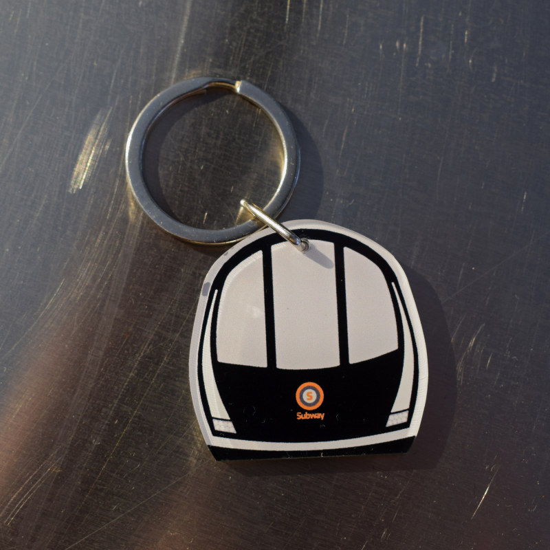 Glasgow Subway 2024 Fleet Keyring